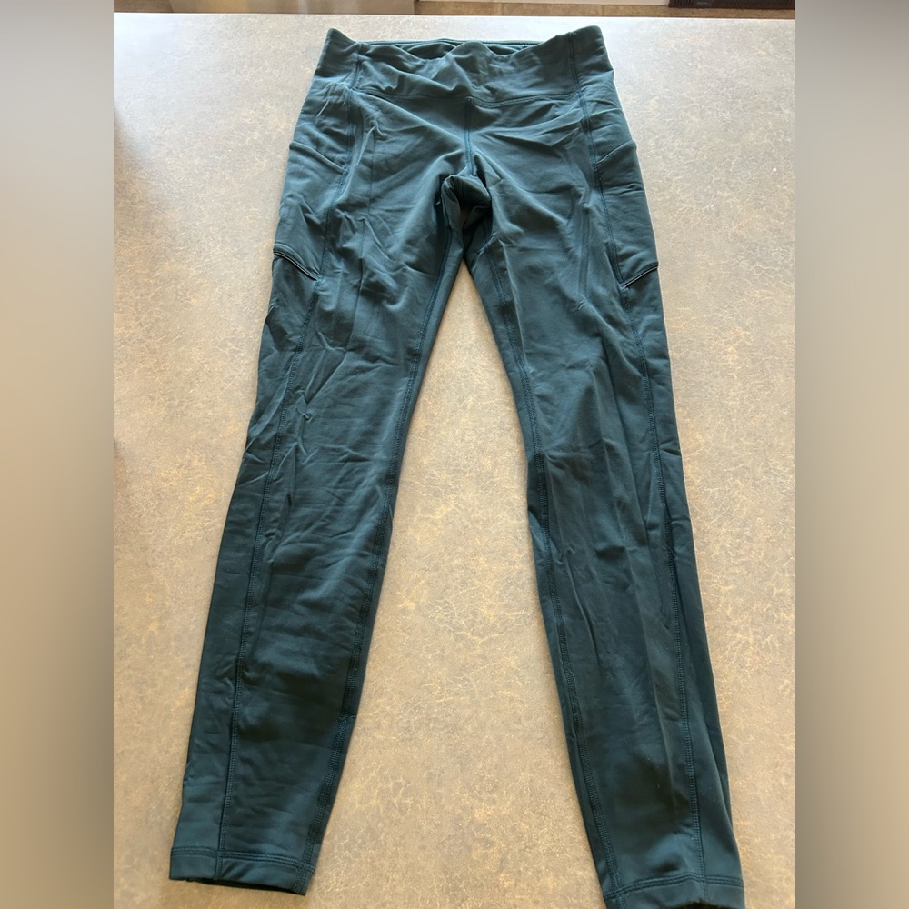 lululemon athletica Teal Leggings
